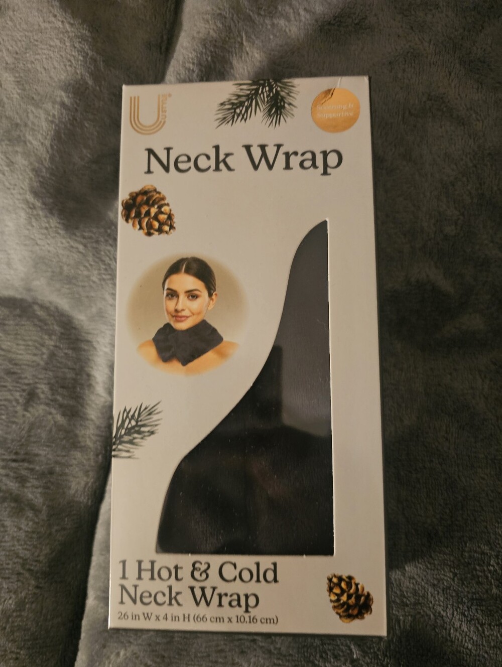 Hot & Cold Neck Wrap – Black